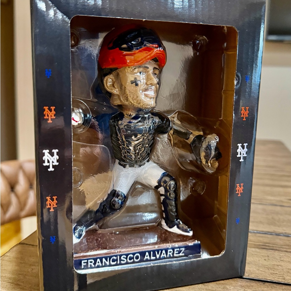 MLB - NY Mets Francisco Alvarez Bobblehead (Brand New / Unopened)